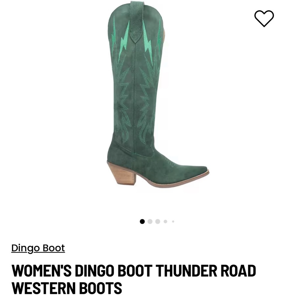 Dingo Women's Green Western Boots